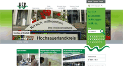 Desktop Screenshot of hochsauerlandkreis.de