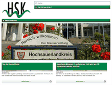 Tablet Screenshot of hochsauerlandkreis.de